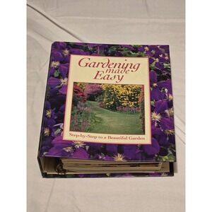 Gardening Made Easy Step By Step Guide Binder‎ Filled With Info